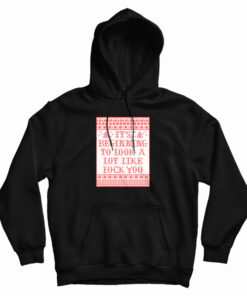 It's Beginning To Look A Lot Like Fuck You Hoodie