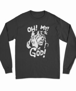 JoJo's Bizarre Adventure Joseph Joestar Oh My God Long Sleeve T-Shirt