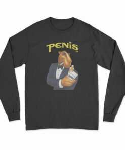 Joe Camel Cigarette Penis Meme Long Sleeve T-Shirt