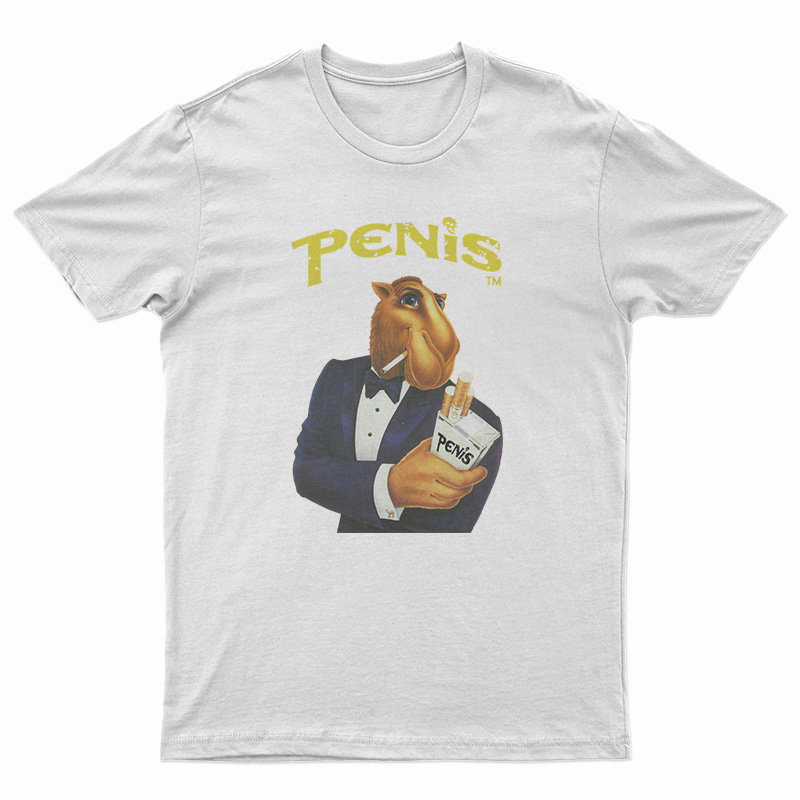Joe Camel Cigarette Penis Meme T-Shirt