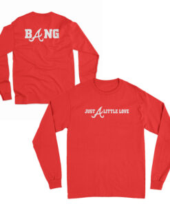 Just Atlanta Braves Little Love Long Sleeve T-Shirt