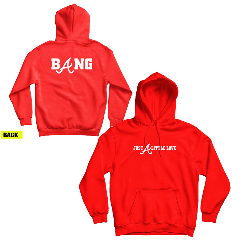 Just Atlanta Braves Little Love Hoodie