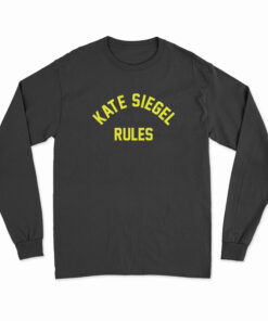 Kate Siegel Rules Long Sleeve T-Shirt