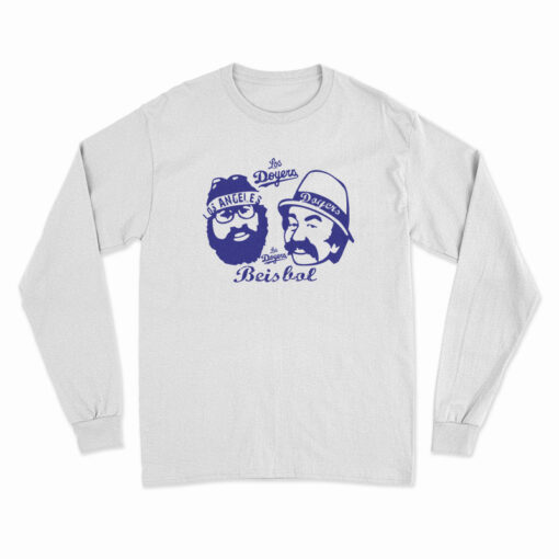 Los Angeles Dodgers Cheech And Chong Los Doyers Beisbol Long Sleeve T-Shirt