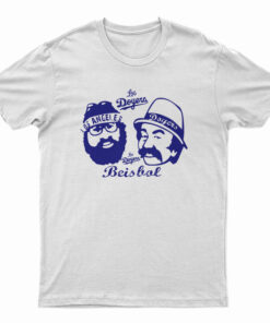 Los Angeles Dodgers Cheech And Chong Los Doyers Beisbol T-Shirt