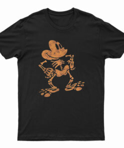 Mickey Mouse Skull Bone T-Shirt