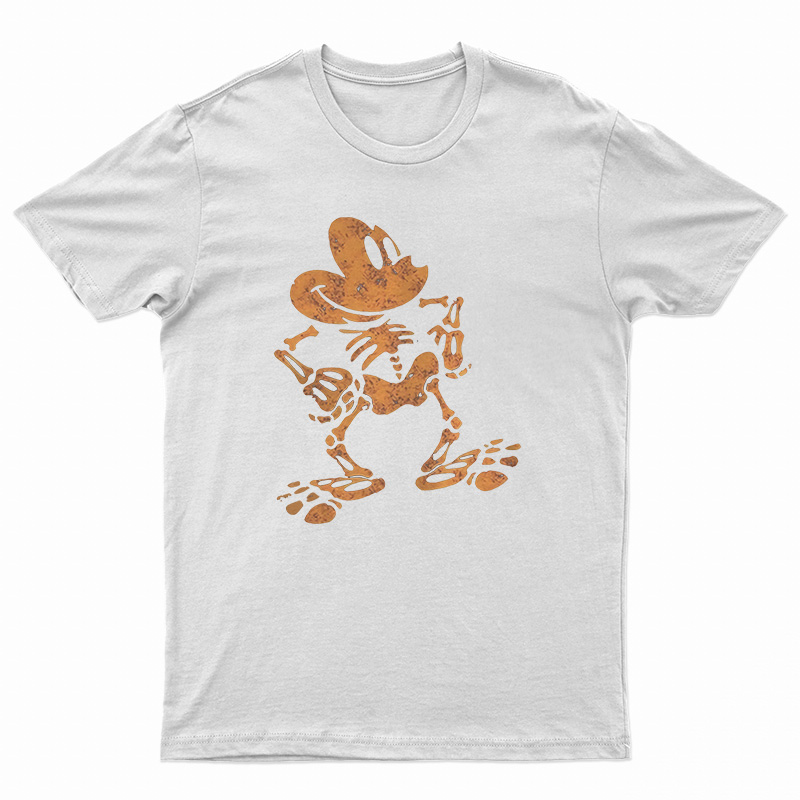 Mickey Mouse Skull Bone T-Shirt