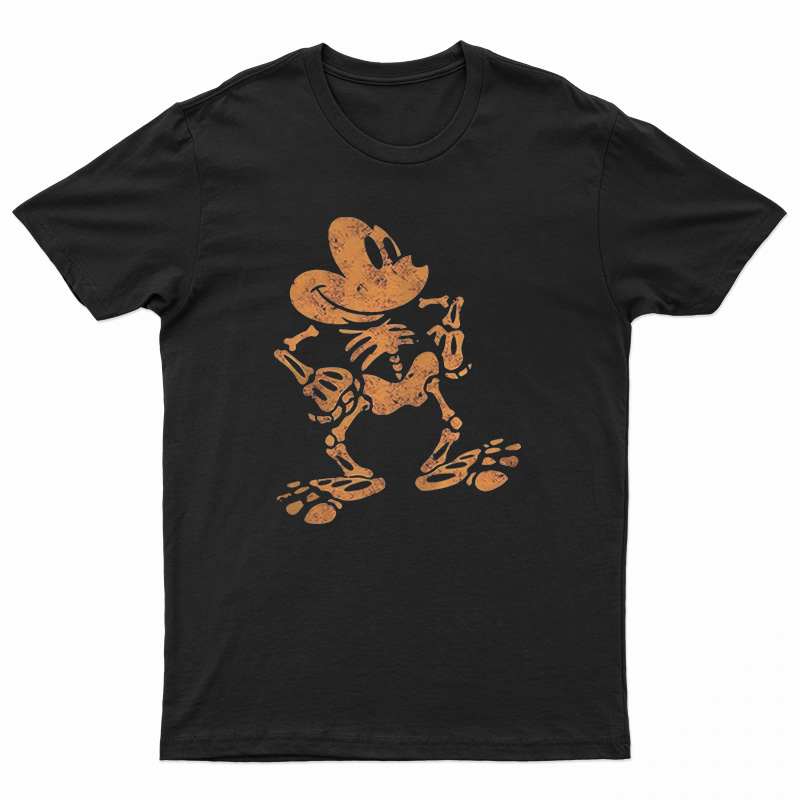 Mickey Mouse Skull Bone T-Shirt