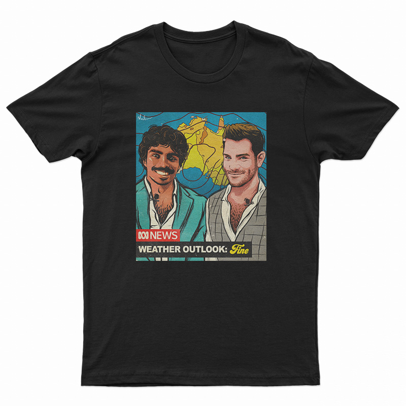 Nate Byrne Abc News Weather Outlook Fine T-Shirt