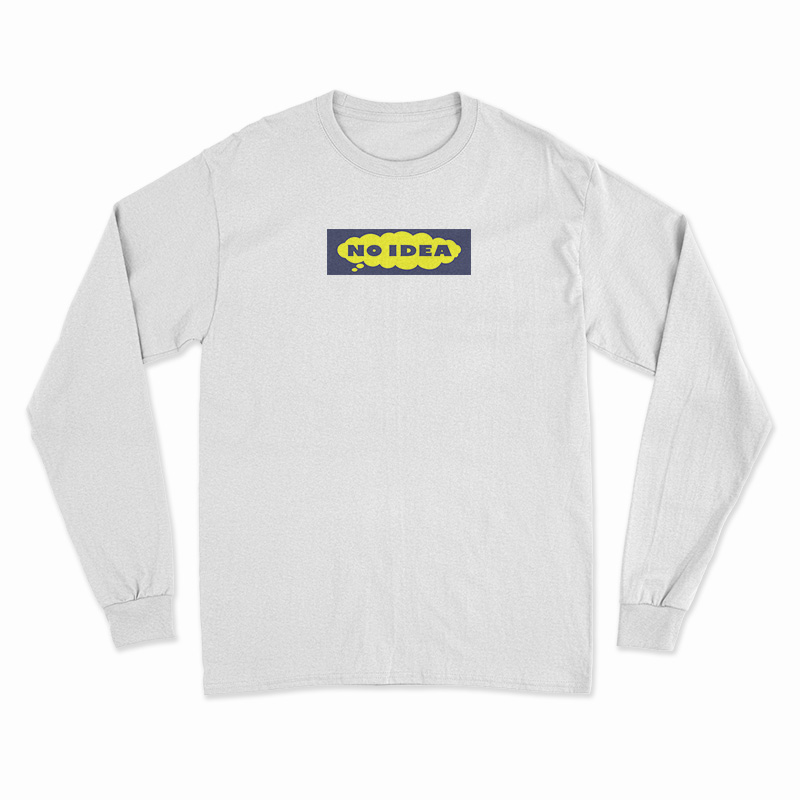 No Idea Parody Long Sleeve T-Shirt