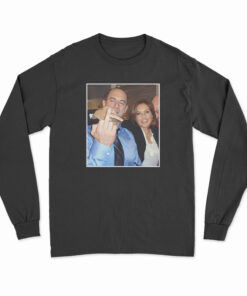 Olivia Benson And Elliot Stabler Middle Finger Long Sleeve T-Shirt