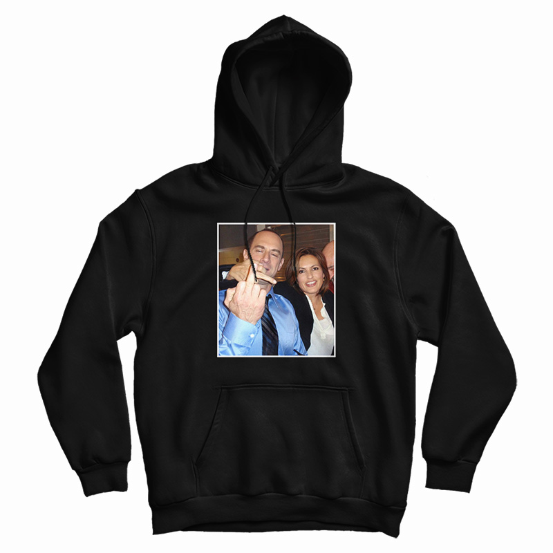 Olivia Benson And Elliot Stabler Middle Finger Hoodie