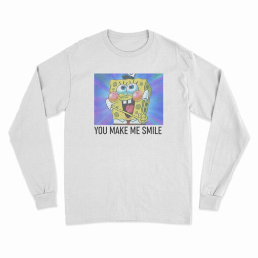 SpongeBob SquarePants You Make Me Smile Long Sleeve T-Shirt