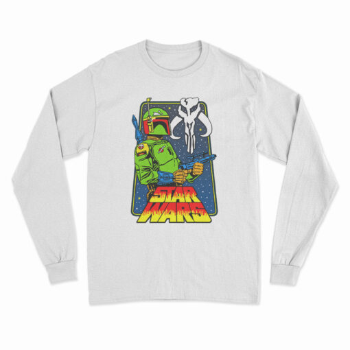 Star Wars Boba Fett The Mandalorian Long Sleeve T-Shirt