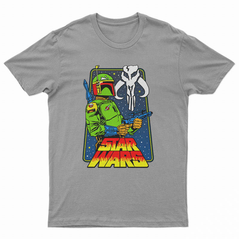 Star Wars Boba Fett The Mandalorian T-Shirt