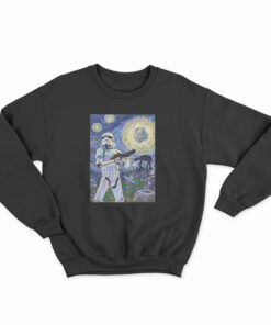Star Wars Stormtrooper Starry Night Sweatshirt