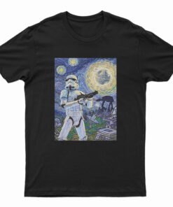 Star Wars Stormtrooper Starry Night T-Shirt