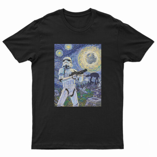 Star Wars Stormtrooper Starry Night T-Shirt