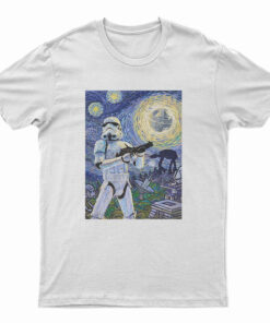 Star Wars Stormtrooper Starry Night T-Shirt