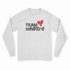 Taylor Lautner Team Edward Snl Long Sleeve T-Shirt
