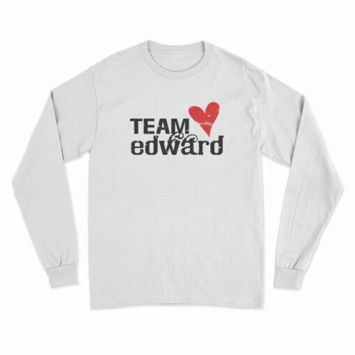 Taylor Lautner Team Edward Snl Long Sleeve T-Shirt