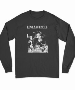 The Hernandez Brothers Love And Rockets Long Sleeve T-Shirt
