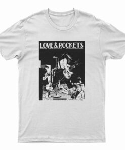 The Hernandez Brothers Love And Rockets T-Shirt