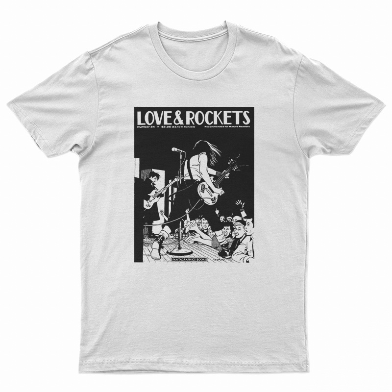 The Hernandez Brothers Love And Rockets T-Shirt