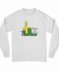 The Simpsons Jigglin' For Justice Long Sleeve T-Shirt