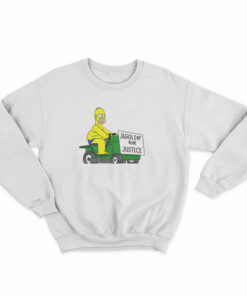 The Simpsons Jigglin' For Justice Sweatshirt