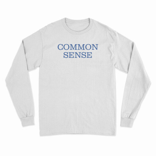 Wooyoung Common Sense Long Sleeve T-Shirt