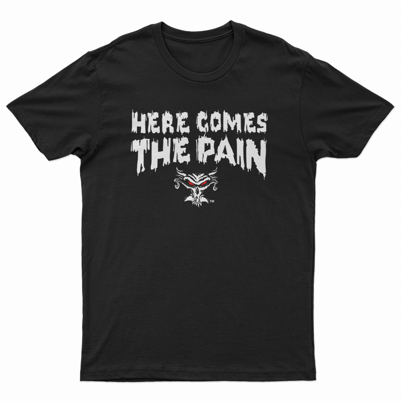 brock lesnar here comes the pain t shirt