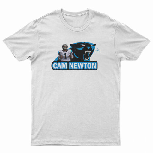 Cam Newton Carolina Panthers Logo T-Shirt