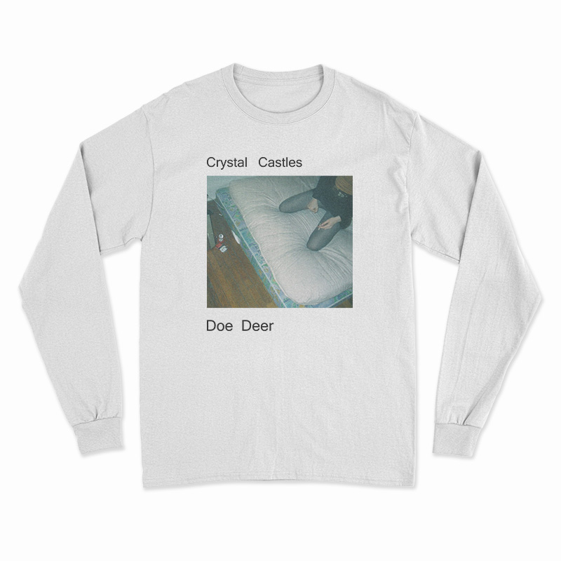 Crystal Castles Doe Deer Long Sleeve T-Shirt