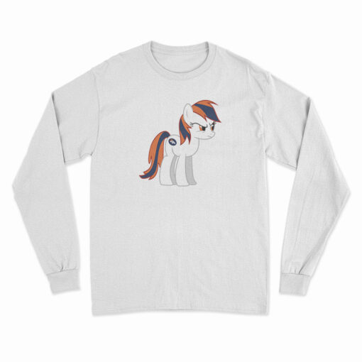 Denver Broncos My Little Pony Long Sleeve T-Shirt
