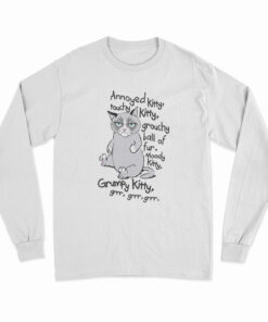 Grumpy Cat Grrr Grrr Grrr Long Sleeve T-Shirt