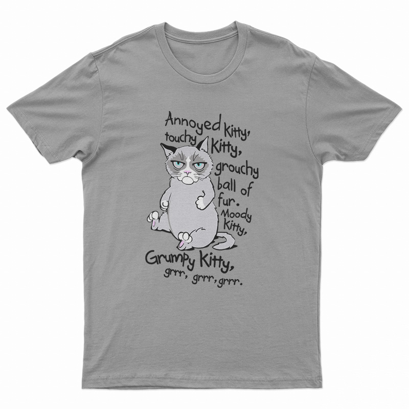 Grumpy Cat Grrr Grrr Grrr T-Shirt