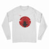 Itachi Uchiha Silhouette Sharingan Eyes Long Sleeve T-Shirt