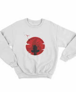 Itachi Uchiha Silhouette Sharingan Eyes Sweatshirt