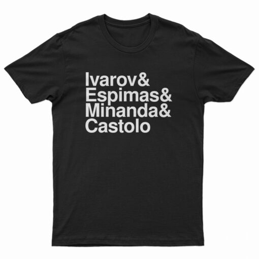 Ivarov And Espimas And Minanda And Castolo Master League T-Shirt