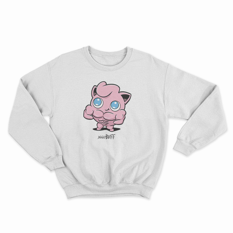 Jigglypuff Muscle Sweatshirt