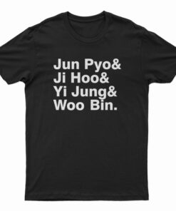 Jun Pyo And Ji Hoo And Yi Jung And Woo Bin T-Shirt