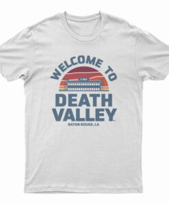 LSU Tigers Death Valley Sunset Garment Pocket T-Shirt