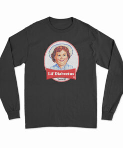 Lil Diabeetus Little Debbie Parody Long Sleeve T-Shirt