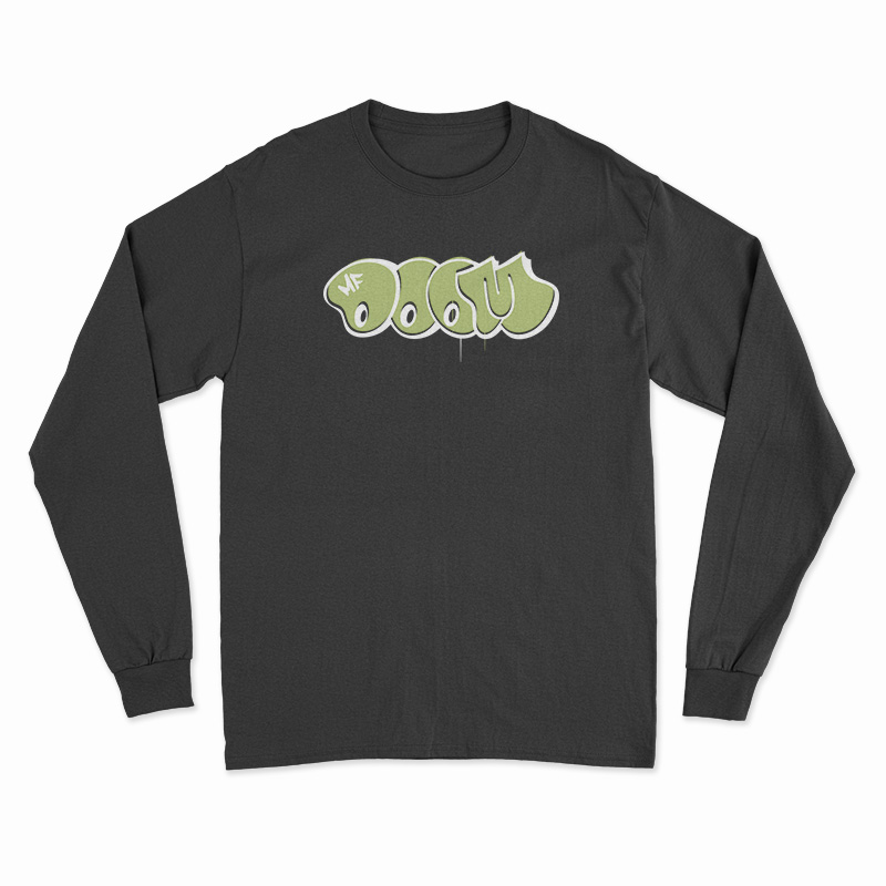 MF DOOM Throw Up Graffiti Long Sleeve T-Shirt