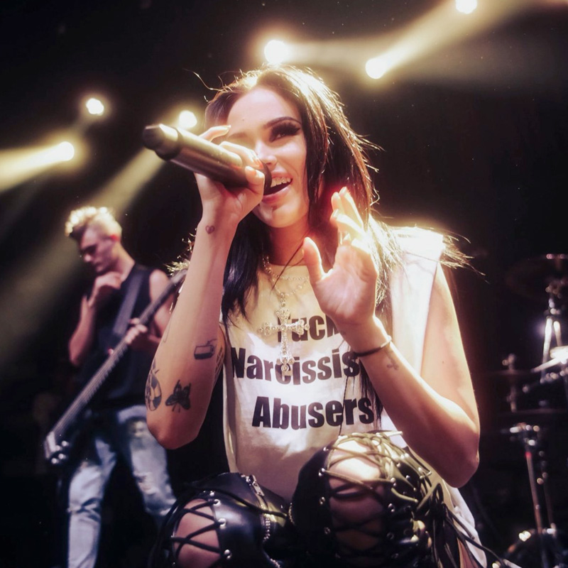 Maggie Lindemann Fuck Narcissistic Abusers T-Shirt