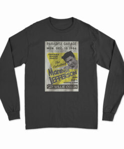 Marshall Jefferson At Paradise Garage New York City 1986 Active Long Sleeve T-Shirt