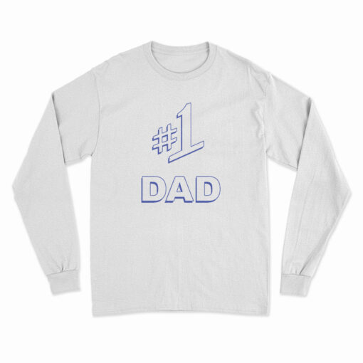 Morty Seinfeld Number 1 Dad Long Sleeve T-Shirt