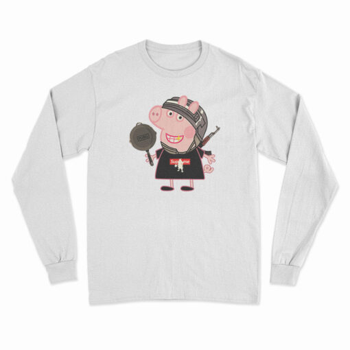 Peppa Pig PUBG Long Sleeve T-Shirt