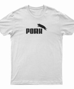 Pork Puma Parody T-Shirt